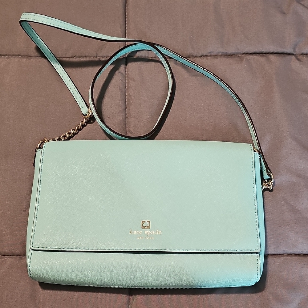 Kate Spade Light Green Crossbody Bag